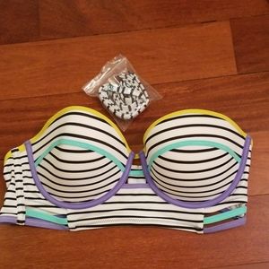 Victoria's secret striped bikini